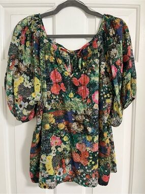 MOTHER Breeze Floral Top - XL
